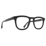 Mykita - Lerato - Acetate - Black Shiny Silver - Acetate Glasses - Optical Glasses - Mykita Eyewear