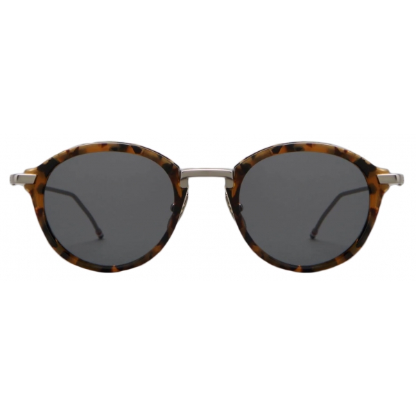 Thom Browne - Acetate and Titanium Round Sunglasses - Brown - Thom Browne Eyewear