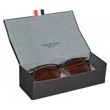 Thom Browne - Acetate and Titanium Aviator Sunglasses - Brown - Thom Browne Eyewear