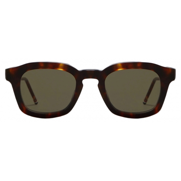 Thom Browne - Acetate Rectangular Sunglasses - Brown - Thom Browne Eyewear