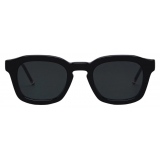 Thom Browne - Acetate Rectangular Sunglasses - Black - Thom Browne Eyewear