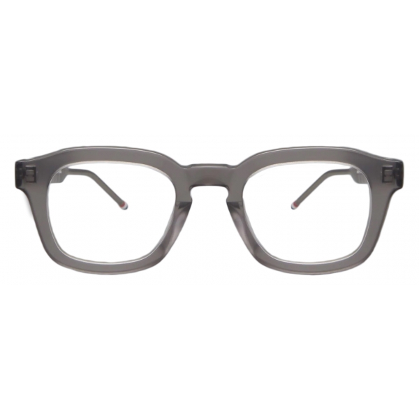 Thom Browne - Acetate Rectangular Optical Glasses - Grey - Thom Browne Eyewear
