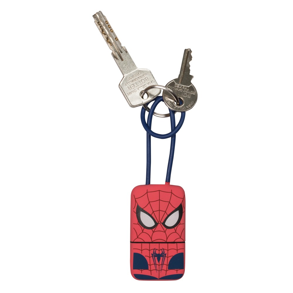 Tribe - Spider-Man - Marvel - Cavo Micro USB - Portachiavi - Dati e  Ricarica per Android, Samsung, HTC, Nokia, Sony - 22 cm - Avvenice