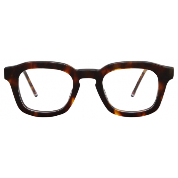 Thom Browne - Acetate Rectangular Optical Glasses - Brown - Thom Browne ...