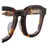 Thom Browne - Occhiali da Vista Rettangolare in Acetato - Marrone - Thom Browne Eyewear