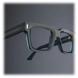 Cutler & Gross - 1386 Square Optical Glasses - Deep Teal - Luxury - Cutler & Gross Eyewear