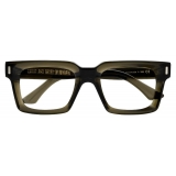 Cutler & Gross - 1386 Square Optical Glasses - Olive Green - Luxury - Cutler & Gross Eyewear