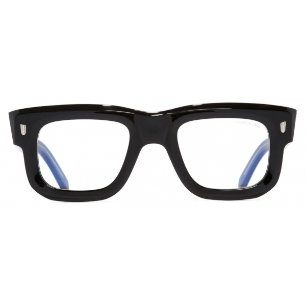 Cutler & Gross - 1402 Square Optical Glasses - Black on Yellow - Luxury - Cutler & Gross Eyewear