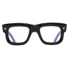 Cutler & Gross - 1402 Square Optical Glasses - Black on Yellow - Luxury - Cutler & Gross Eyewear