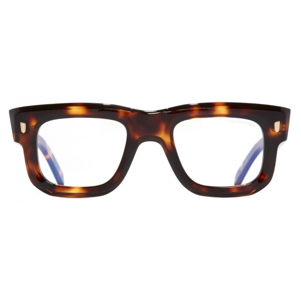 Cutler & Gross - 1402 Square Optical Glasses - Brown Havana - Luxury - Cutler & Gross Eyewear