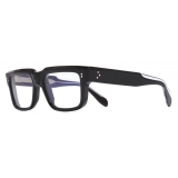 Cutler & Gross - 1403 Square Optical Glasses - Black on Crystal - Luxury - Cutler & Gross Eyewear