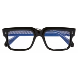 Cutler & Gross - 1403 Square Optical Glasses - Black on Crystal - Luxury - Cutler & Gross Eyewear