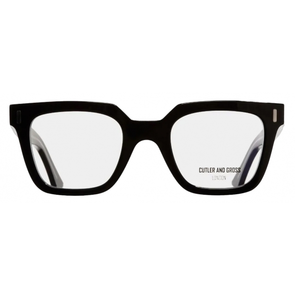Cutler & Gross - 1305 Square Optical Glasses - Black - Luxury - Cutler & Gross Eyewear