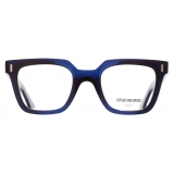 Cutler & Gross - 1305 Square Optical Glasses - Blue Navy - Luxury - Cutler & Gross Eyewear