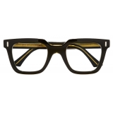 Cutler & Gross - 1305 Square Optical Glasses - Yellow on Black - Luxury - Cutler & Gross Eyewear