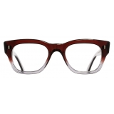 Cutler & Gross - 0772 Square Optical Glasses - Grad Sherry - Luxury - Cutler & Gross Eyewear