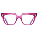 Cutler & Gross - 9347 Square Optical Glasses - Opal Fuchsia - Luxury - Cutler & Gross Eyewear