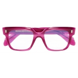 Cutler & Gross - 9347 Square Optical Glasses - Opal Fuchsia - Luxury - Cutler & Gross Eyewear