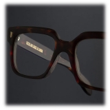 Cutler & Gross - 9347 Square Optical Glasses - Dark Turtle - Luxury - Cutler & Gross Eyewear