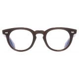 Cutler & Gross - 1405 Round Optical Glasses - Brown Crystal - Luxury - Cutler & Gross Eyewear