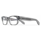 Cutler & Gross - The Great Frog Dagger Square Optical Glasses - Pewter Grey - Luxury - Cutler & Gross Eyewear