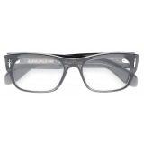 Cutler & Gross - The Great Frog Dagger Square Optical Glasses - Pewter Grey - Luxury - Cutler & Gross Eyewear