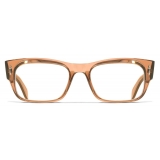 Cutler & Gross - The Great Frog Dagger Square Optical Glasses - Cola Crystal - Luxury - Cutler & Gross Eyewear