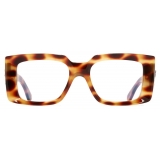 Cutler & Gross - The Great Frog Mini Reaper Square Optical Glasses - Leopard Havana - Luxury - Cutler & Gross Eyewear