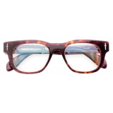 Cutler & Gross - The Great Frog Crossbones Square Optical Glasses - Tiger Eye Havana - Luxury - Cutler & Gross Eyewear