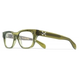 Cutler & Gross - The Great Frog Crossbones Square Optical Glasses - Olive - Luxury - Cutler & Gross Eyewear