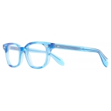 Cutler & Gross - 9521 Square Optical Glasses - Small - Blue Crystal - Luxury - Cutler & Gross Eyewear