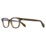 Cutler & Gross - 9521 Square Optical Glasses - Small - Olive - Luxury - Cutler & Gross Eyewear