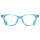 Cutler & Gross - 9521 Square Optical Glasses - Large - Blue Crystal - Luxury - Cutler & Gross Eyewear
