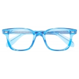 Cutler & Gross - 9521 Square Optical Glasses - Large - Blue Crystal - Luxury - Cutler & Gross Eyewear