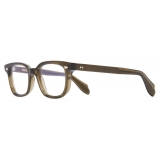 Cutler & Gross - 9521 Square Optical Glasses - Large - Olive - Luxury - Cutler & Gross Eyewear