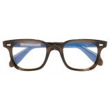 Cutler & Gross - 9521 Square Optical Glasses - Large - Olive - Luxury - Cutler & Gross Eyewear
