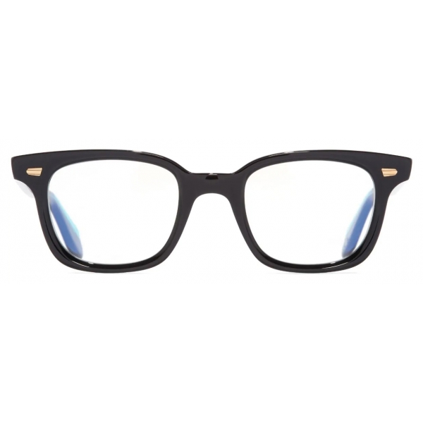 Cutler & Gross - 9521 Square Optical Glasses - Large - Teal on Black - Luxury - Cutler & Gross Eyewear