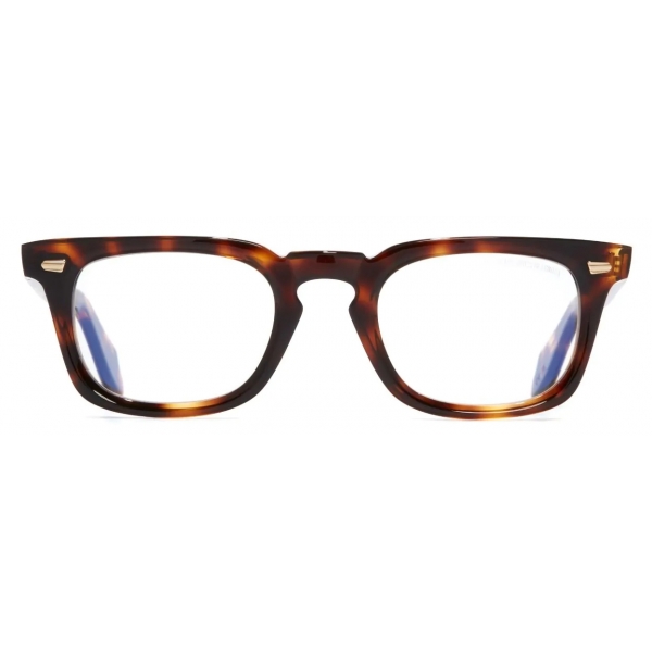Cutler & Gross - 1406 Square Optical Glasses - Brown Havana - Luxury - Cutler & Gross Eyewear