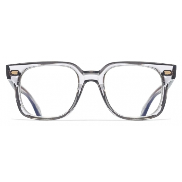 Cutler & Gross - 1399 Square Optical Glasses - Smoke Quartz - Luxury - Cutler & Gross Eyewear
