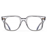 Cutler & Gross - 1399 Square Optical Glasses - Smoke Quartz - Luxury - Cutler & Gross Eyewear
