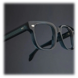 Cutler & Gross - 1399 Square Optical Glasses - Deep Teal - Luxury - Cutler & Gross Eyewear