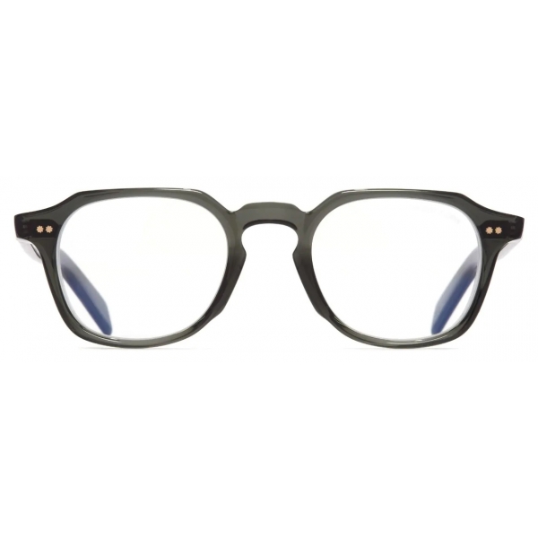 Cutler & Gross - GR03 Square Optical Glasses - Aviator Blue - Luxury - Cutler & Gross Eyewear