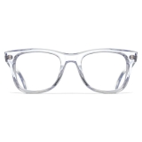 Cutler & Gross - 9101 Square Optical Glasses - Crystal - Luxury - Cutler & Gross Eyewear