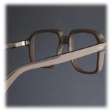 Cutler & Gross - 1397 Square Optical Glasses - Mud - Luxury - Cutler & Gross Eyewear