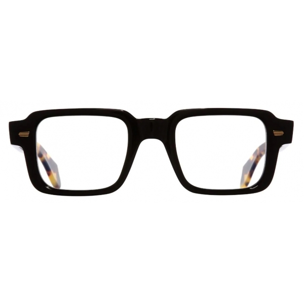 Cutler & Gross - 1393 Square Optical Glasses - Black on Camo - Luxury - Cutler & Gross Eyewear