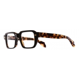 Cutler & Gross - 1393 Square Optical Glasses - Black on Camo - Luxury - Cutler & Gross Eyewear