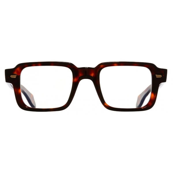 Cutler & Gross - 1393 Square Optical Glasses - Dark Turtle - Luxury - Cutler & Gross Eyewear