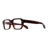 Cutler & Gross - 1393 Square Optical Glasses - Dark Turtle - Luxury - Cutler & Gross Eyewear