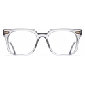 Cutler & Gross - 1387 Square Optical Glasses - Smoke Quartz - Luxury - Cutler & Gross Eyewear
