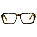 Cutler & Gross - 1385 Square Optical Glasses - Black on Camo - Luxury - Cutler & Gross Eyewear